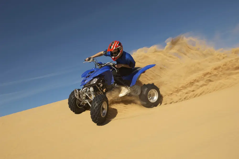 Quad Biking in the Desert