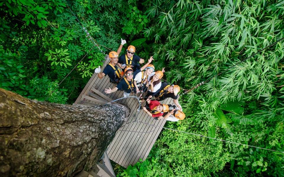 Skyline Adventure Ziplining Experience in Phuket Image