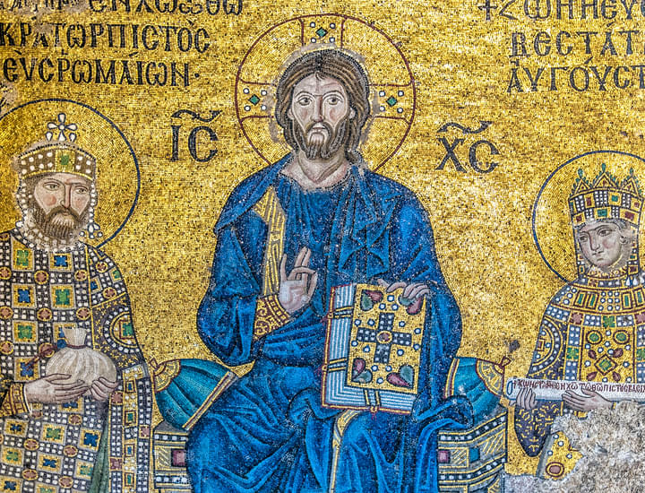 Types of Mosaics in Hagia Sophia
