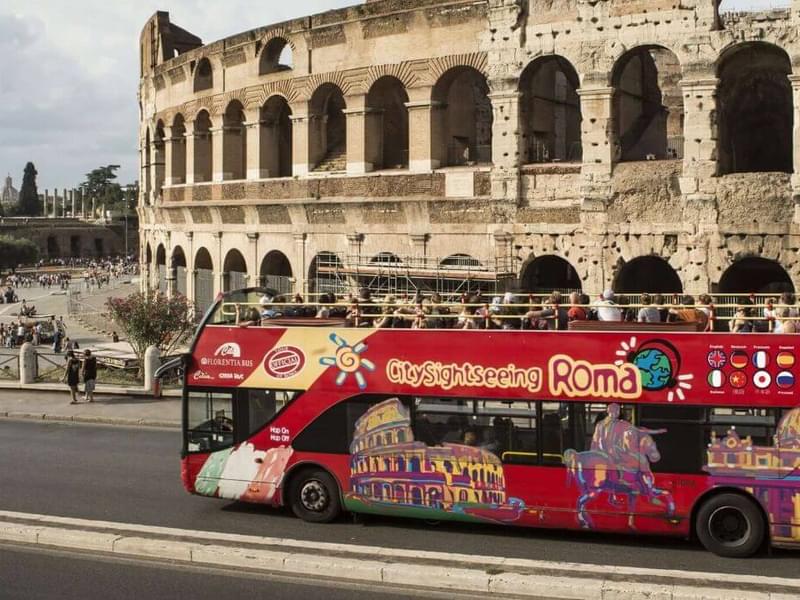 Rome Big Bus Hop On Hop Off Tour