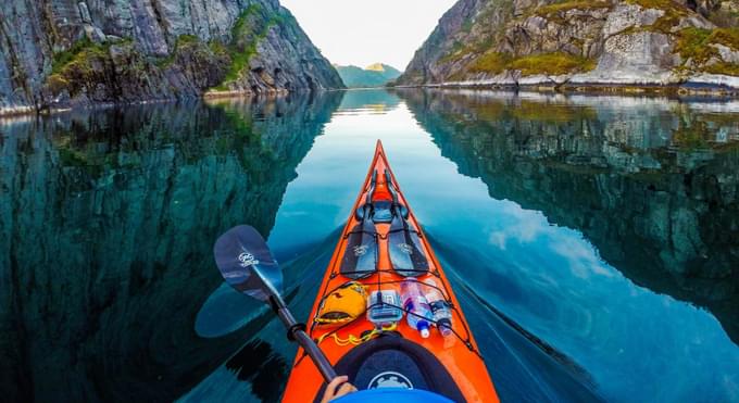 kayaking