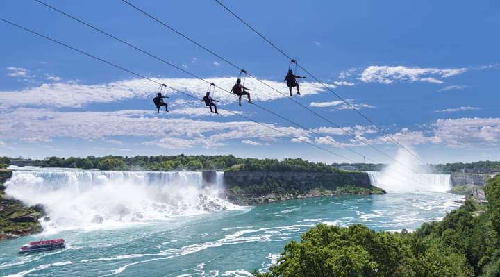 Ziplining Niagara Falls