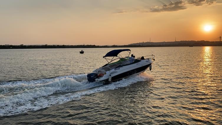 Ride the waves in style at Calangute Beach with an exhilarating speedboat adventure