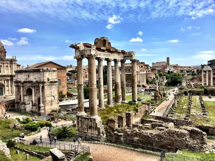 Views of the Roman Forum