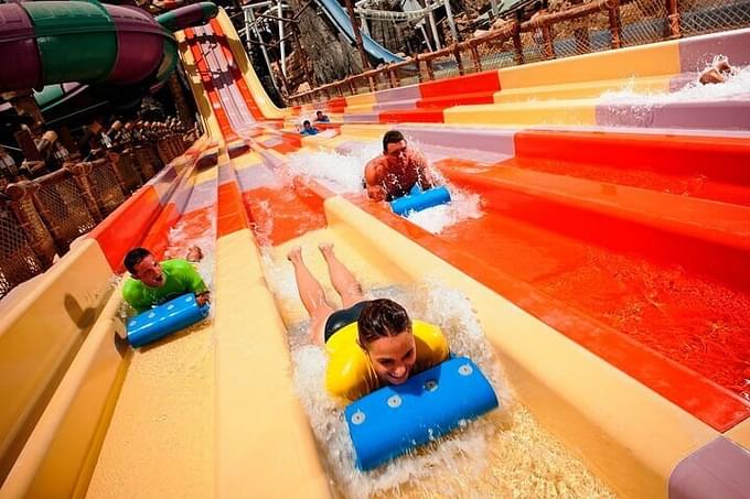 Rides in yas waterworld