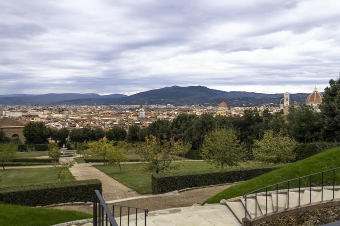 Garden of Ganymede of Boboli Gardens