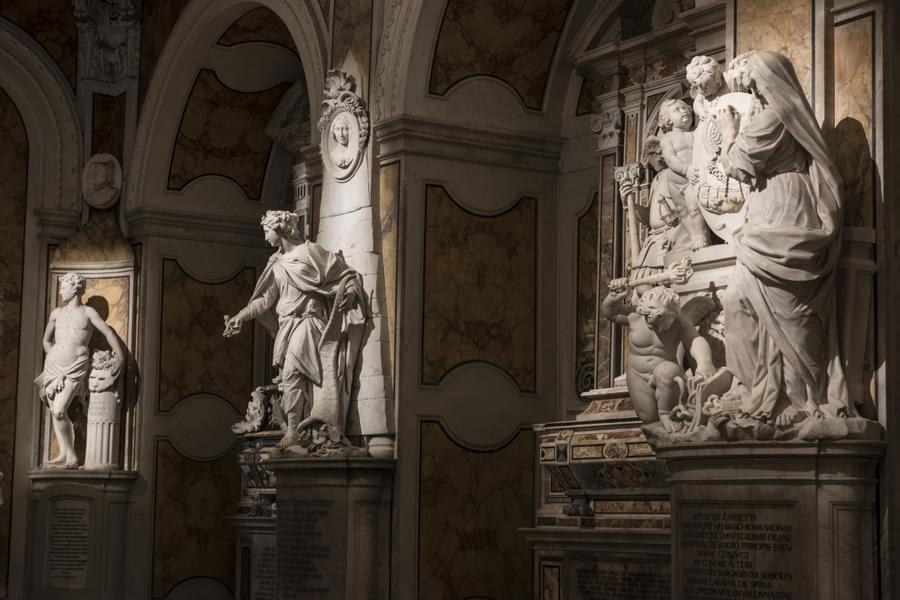 Be awed by the Rococo artwork at Museo Cappella Sansevero